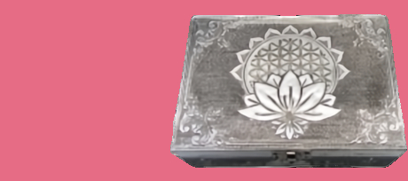 Flower Of Life w/ Lotus Treasure Box