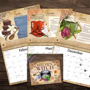 2026 Kitchen Witch Spell calendar