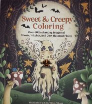 Sweet & Creepy coloring book