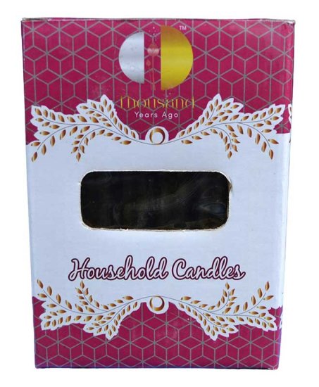 (set of 36) Black 6\" household candle