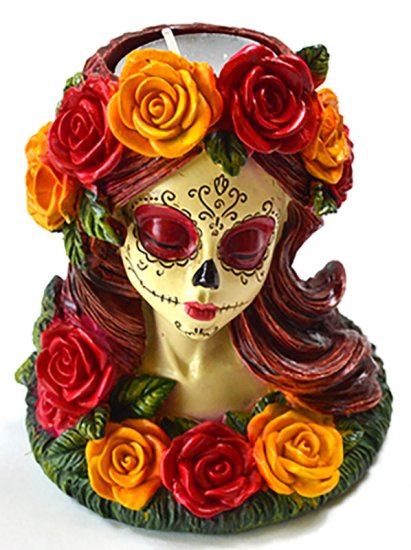 4\" Day of the Dead holder