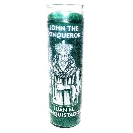 John the Conqueror Green jar candle