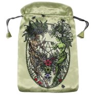 Magickal Botanical tarot bag 6" x 9"