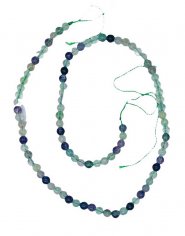 4mm Rainbow Flourite beads