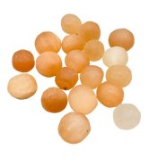 1 lb Selenite, Orange tumbled stones