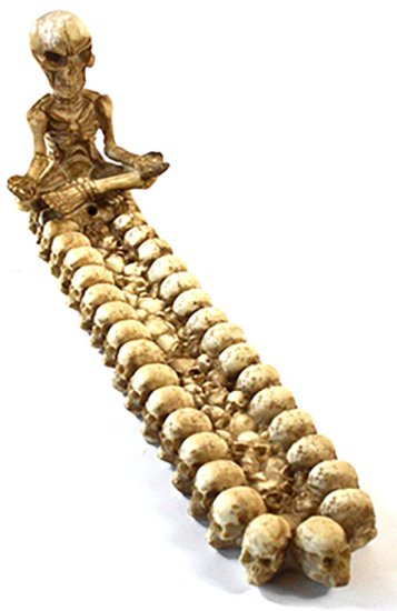10 1/2\" Yoga Skeleton burner