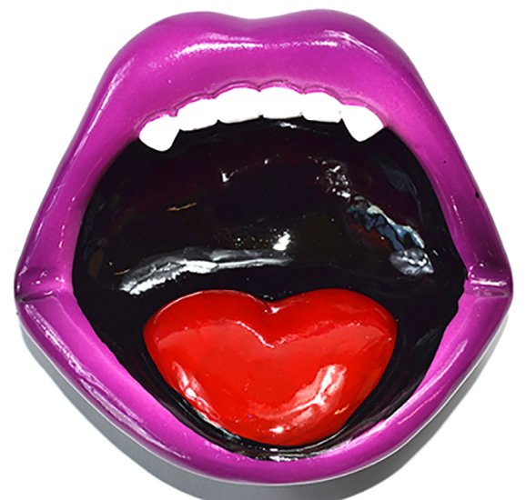 3\" Vampire Lips Stick Incense holder