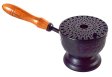 9" Iron Burner W/ wooden handle