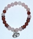 8mm Rose Quartz bracelet