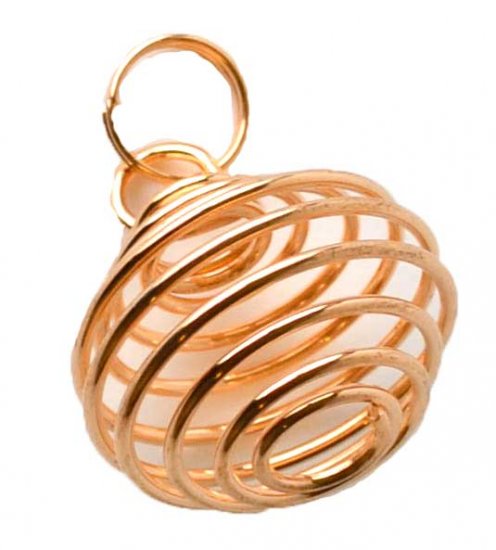 (set of 24) 1\" Copper Plated coil