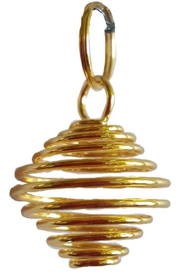 (set of 24) 3/4\" Gold Plated coil