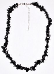 18" Shungite chip necklace