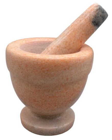 4\" Sunset Jade Mortar and Pestle Set