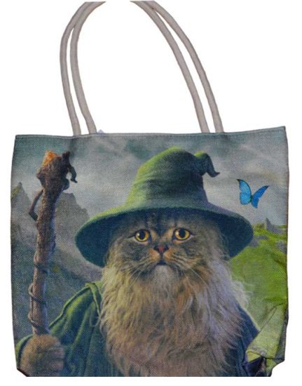 17\" x 17\" Catdalf tote bag