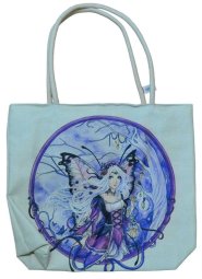 17" x 17" Fairy tote bag