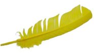 (Set of 10) Yellow feather 12"