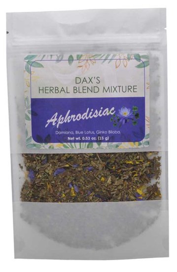 15gms Aphrodisiac smoking herb blends