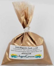 1 Lb Gold Magnetic Sand (Lodestone Food)