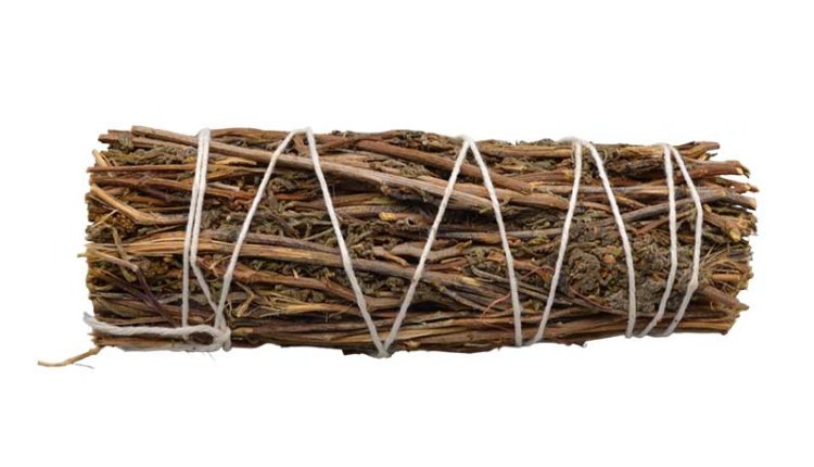 4\" Mugwort smudge stick