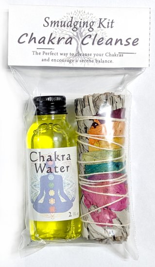 Chakra Cleansing smudge kit