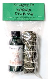 Money Drawing smudge kit