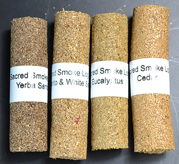 (set of 4) 4\" Sacred Logs