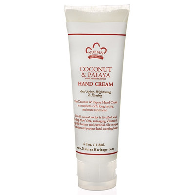 Nubian Heritage Hand Creme Coconut Papaya 4OZ