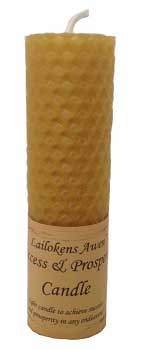 4 1/4\" Success & Prosperity Lailokens Awen candle