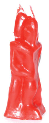 5 1/2\" Red Lover candle