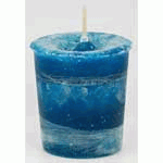 Angel\'s Influence Herbal Teal votive