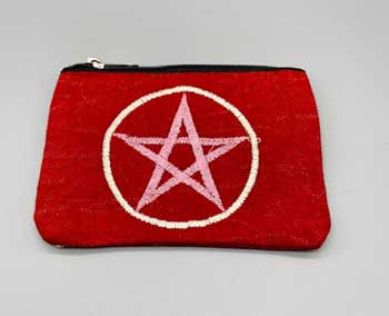 4\" x 6\" Pentagram coin purse