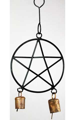 Pentagram wind chime 5\"