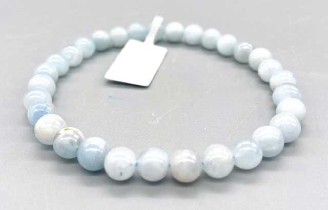 8mm Aquamarine bracelet