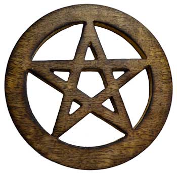 Pentagram altar tile 4\"