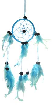 3\" Turquoise dream catcher