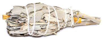4\" Sage & Palo Santo smudge (not bagged)