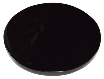 6\" Black Obsidian scrying mirror