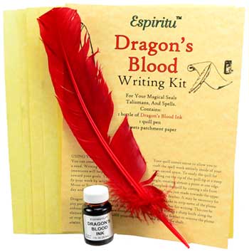 Dragon\'s Blood writing kit