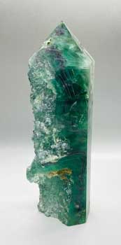 3.9# Fluorite, natural 1 side obelisk