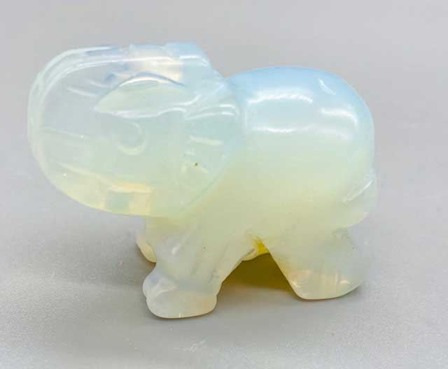 (set of 2) 1.5\" Opalite Elephant